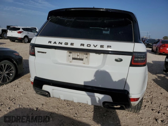 2018 Land Rover Range Rover Sport HSE Dynamic with VIN SALWV2SV7JA404482, listed as a Copart auction lot 48197835 with 77,735 mi miles and Salvage Title. Bid and sale history available at carsss.com. Image 6.