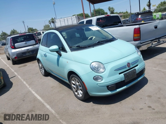 2017 FIAT 500 Pop with VIN 3C3CFFLR3HT506062, listed as a IAAI auction lot 42444159 with 118,393 mi miles and . Bid and sale history available at DreamBid. Image 1.