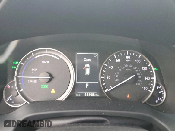 2019 Lexus RX 450h with VIN 2T2BGMCA4KC035015, listed as a Copart auction lot 50659345 with 84,408 mi miles and Salvage Title. Bid and sale history available at DreamBid. Image 9.