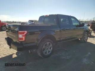 2020 Ford F-150 XL with VIN 1FTEW1CP0LFB27674, listed as a Copart auction lot 41801335 with 0 mi miles and Non Repairable. Bid and sale history available at carsss.com. Image 3.