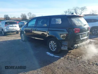 2019 Kia Sedona L with VIN KNDMA5C11K6539162, listed as a IAAI auction lot 41150477 with 76,847 mi miles. Bid and sale history available at carsss.com. Image 3.