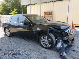 2015 Infiniti Q40 with VIN JN1CV6AP4FM500406, listed as a Copart auction lot 68558774 with 175,946 mi miles and Salvage Title. Bid and sale history available at carsss.com. Image 4.