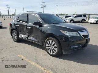 2014 Acura MDX Technology z VIN 5FRYD4H68EB003212, wystawiony jako Copart lot #57094285 z przebiegiem 146 087 mil mil oraz Szkoda całkowita • Salvage title. Historia ofert i sprzedaży dostępna na DreamBid. Obrazek 4.