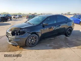2013 Dodge Dart SE with VIN 1C3CDFAAXDD247444, listed as a Copart auction lot 52137175 with 44,450 mi miles and Salvage Title. Bid and sale history available at carsss.com. Image 1.