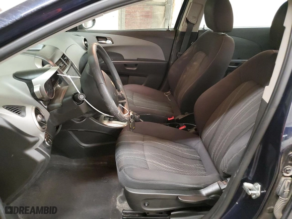 2015 Chevrolet Sonic LT with VIN 1G1JC5SB0F4137201, listed as a Copart auction lot 42696585 with 108,743 mi miles and Salvage Title. Bid and sale history available at carsss.com. Image 7.