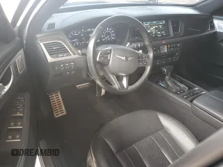2019 Genesis G80 3.8L with VIN KMTFN4JE2KU313156, listed as a Copart auction lot 76731004 with 75,469 mi miles and Clean Title. Bid and sale history available at carsss.com. Image 8.