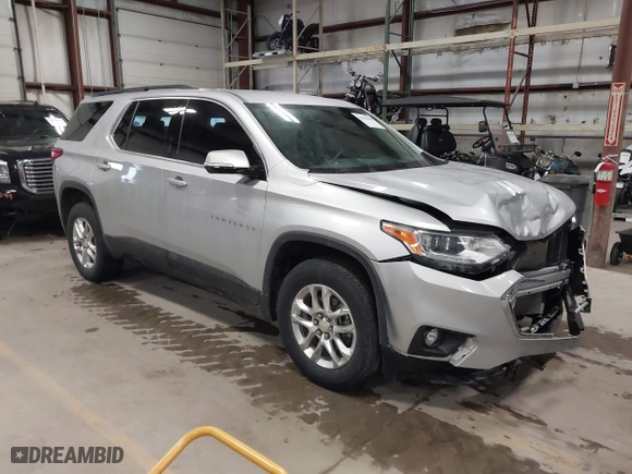 2020 Chevrolet Traverse LT Cloth with VIN 1GNEVGKWXLJ251423, listed as a IAAI auction lot 41650180 with 28,815 mi miles. Bid and sale history available at carsss.com. Image 1.