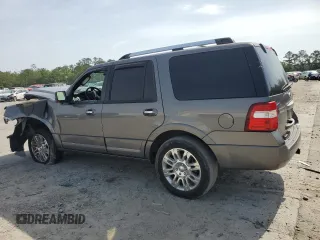 2011 Ford Expedition Limited with VIN 1FMJU1K51BEF07353, listed as a Copart auction lot 57209775 with Not provided miles and Salvage title. Bid and sale history available at DreamBid. Image 2.