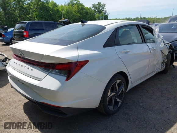 2023 Hyundai Elantra SEL with VIN 5NPLS4AG0PH112059, listed as a IAAI auction lot 42235481 with 32,165 mi miles and . Bid and sale history available at DreamBid. Image 4.