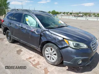 2015 Subaru Outback Premium with VIN 4S4BSBFC6F3282566, listed as a IAAI auction lot 42246387 with 208,467 mi miles and . Bid and sale history available at DreamBid. Image 6.