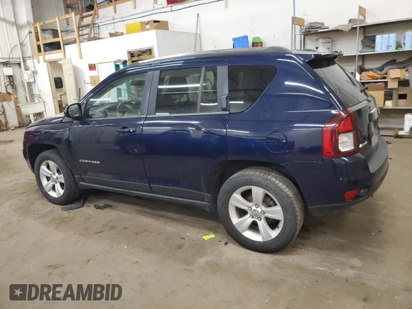 2014 Jeep Compass Sport with VIN 1C4NJDBB0ED598518, listed as a Copart auction lot 55072665 with 128,141 mi miles and Salvage Title. Bid and sale history available at carsss.com. Image 2.