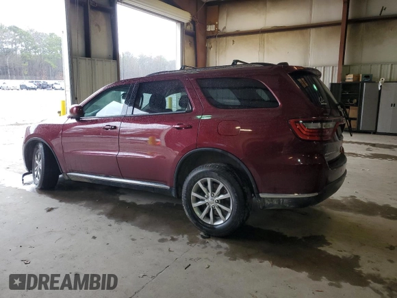 2017 Dodge Durango SXT with VIN 1C4RDJAG2HC606424, listed as a Copart auction lot 45712375 with 117,942 mi miles and Salvage Title. Bid and sale history available at DreamBid. Image 2.