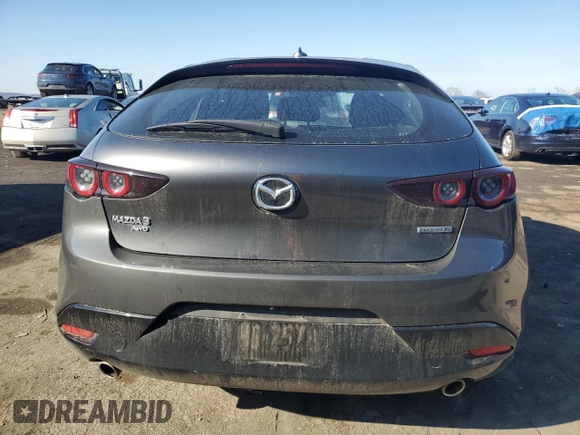 2020 Mazda 3 Preferred with VIN JM1BPBMM5L1168521, listed as a Copart auction lot 46648275 with 33,088 mi miles and Salvage Title. Bid and sale history available at DreamBid. Image 6.