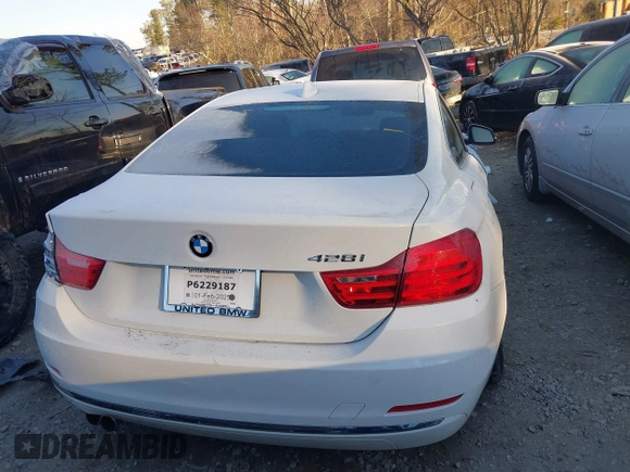 2015 BMW 4 Series 428i z VIN WBA3N3C58FK232881, wystawiony jako IAAI lot #41328639 z przebiegiem 87 770 mil mil oraz . Historia ofert i sprzedaży dostępna na DreamBid. Obrazek 16.