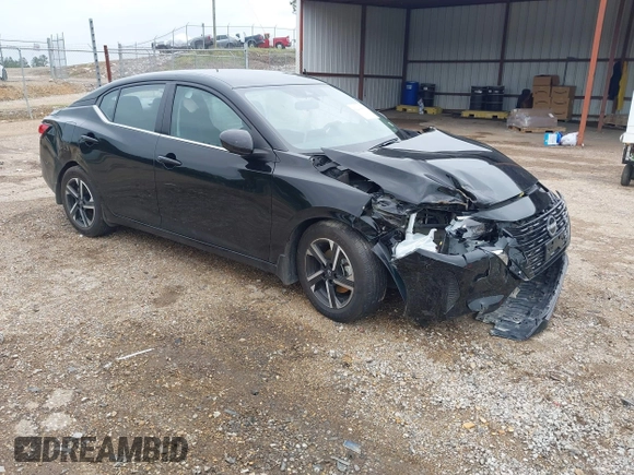 2024 Nissan Sentra SV with VIN 3N1AB8CV4RY204410, listed as a IAAI auction lot 42216000 with 33,893 mi miles and . Bid and sale history available at DreamBid. Image 1.
