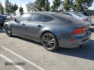 2015 Audi A7 Prestige with VIN WAU2GAFC9FN007341, listed as a Copart auction lot 84932524 with 62,672 mi miles and Salvage title. Bid and sale history available at DreamBid. Image 2.