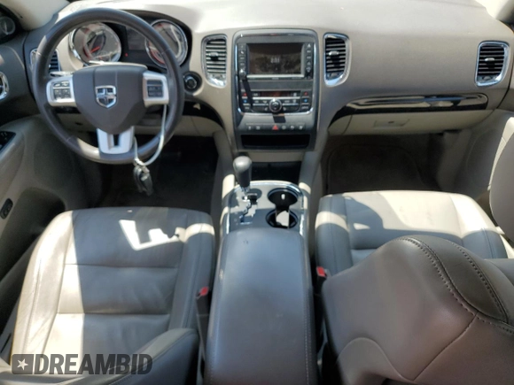 2013 Dodge Durango Crew with VIN 1C4SDJDT4DC696390, listed as a Copart auction lot 63608365 with 176,285 mi miles and Clean title. Bid and sale history available at DreamBid. Image 8.