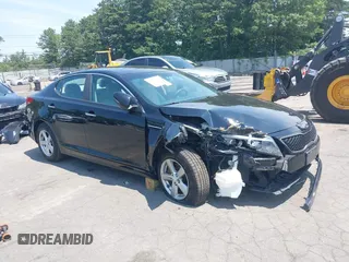 2015 Kia Optima LX with VIN 5XXGM4A72FG466784, listed as a IAAI auction lot 42653674 with 116,759 mi miles and . Bid and sale history available at DreamBid. Image 1.
