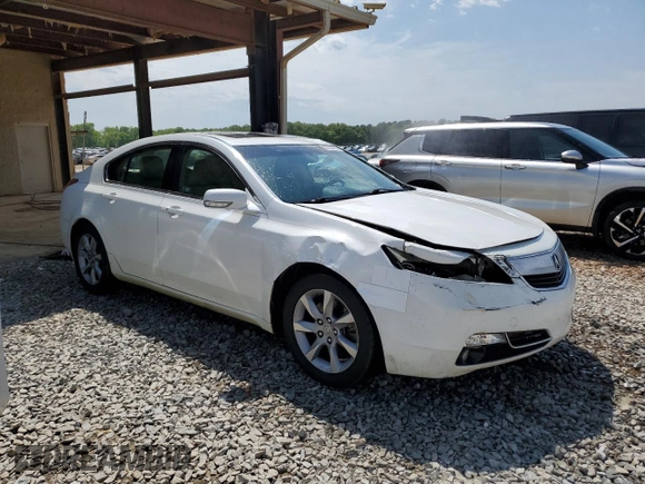 2012 Acura TL Tech Auto with VIN 19UUA8F5XCA008722, listed as a Copart auction lot 52708735 with 296,952 mi miles and Salvage Title. Bid and sale history available at carsss.com. Image 4.