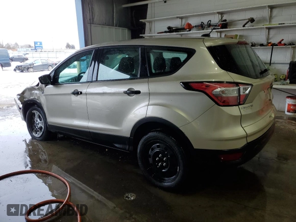 2017 Ford Escape S with VIN 1FMCU0F79HUC85058, listed as a Copart auction lot 44268915 with 71,175 mi miles and Salvage Title. Bid and sale history available at carsss.com. Image 2.