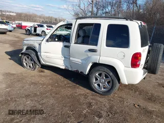 2004 Jeep Liberty Limited with VIN 1J8GL58KX4W188675, listed as a IAAI auction lot 41544924 with 131,481 mi miles. Bid and sale history available at carsss.com. Image 3.