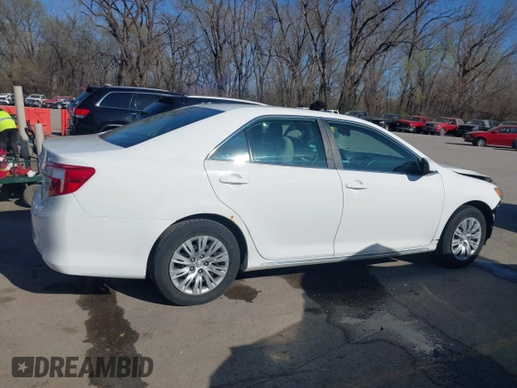 2012 Toyota Camry L with VIN 4T1BF1FK4CU585244, listed as a IAAI auction lot 41888327 with 124,138 mi miles. Bid and sale history available at carsss.com. Image 14.