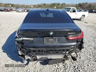 2021 BMW 3 Series 330e with VIN 3MW5P7J03M8B61203, listed as a Copart auction lot 46775885 with 0 mi miles and Salvage Title. Bid and sale history available at carsss.com. Image 6.