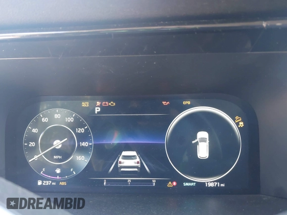2023 Kia Sorento X-Line SX Prestige z VIN 5XYRKDLFXPG214202, wystawiony jako IAAI lot #40638311 z przebiegiem 19 871 mil mil oraz . Historia ofert i sprzedaży dostępna na DreamBid. Obrazek 7.