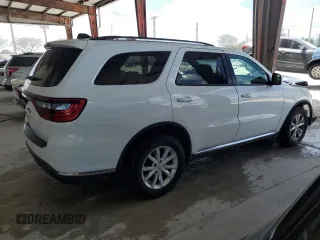 2015 Dodge Durango Limited with VIN 1C4RDHDG1FC800945, listed as a Copart auction lot 53550525 with 122,330 mi miles and Salvage Title. Bid and sale history available at carsss.com. Image 3.
