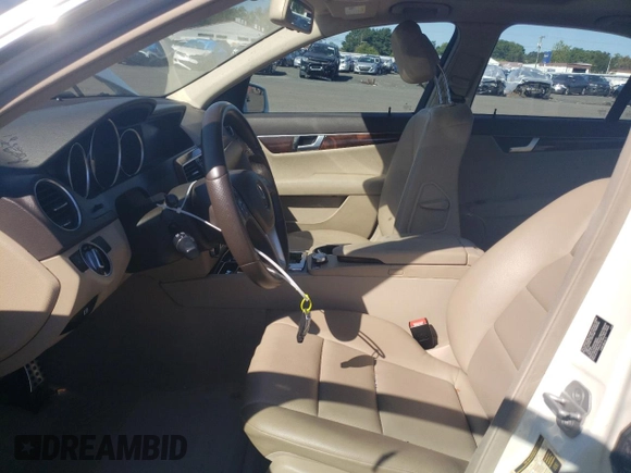 2012 Mercedes-Benz C 300 Sport with VIN WDDGF8BB3CR191350, listed as a Copart auction lot 69583404 with 116,462 mi miles and Salvage title. Bid and sale history available at DreamBid. Image 7.
