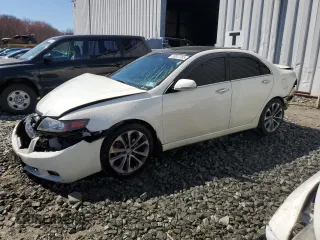 2004 Acura TSX w/Navigation with VIN JH4CL96954C020908, listed as a Copart auction lot 50637385 with 156,674 mi miles and Salvage Title. Bid and sale history available at carsss.com. Image 1.