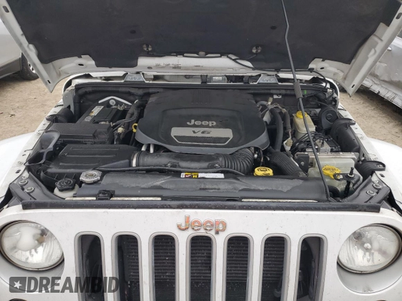 2016 Jeep Wrangler Unlimited 75th Anniversary with VIN 1C4BJWEG8GL143348, listed as a Copart auction lot 44254585 with 111,616 mi miles and Salvage Title. Bid and sale history available at carsss.com. Image 12.