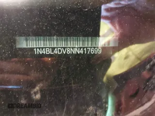 2022 Nissan Altima SV z VIN 1N4BL4DV8NN417699, wystawiony jako IAAI lot #42198230 z przebiegiem 66 233 mil mil oraz . Historia ofert i sprzedaży dostępna na DreamBid. Obrazek 9.