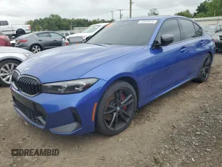 2024 BMW 3 Series 330i xDrive with VIN 3MW89FF07R8D89688, listed as a Copart auction lot 69368824 with 0 mi miles and Salvage Title. Bid and sale history available at carsss.com. Image 1.