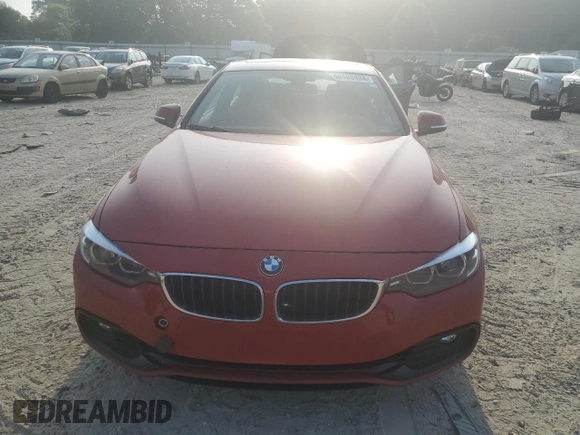 2018 BMW 4 Series 440i xDrive with VIN WBA4W9C54JAB95107, listed as a Copart auction lot 68408494 with 57,590 mi miles and Salvage title. Bid and sale history available at DreamBid. Image 5.