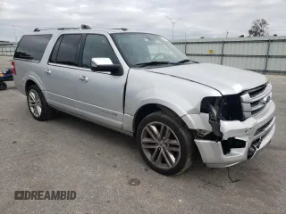 2017 Ford Expedition Max Platinum with VIN 1FMJK1LT9HEA38931, listed as a Copart auction lot 78215574 with 115,322 mi miles and Salvage title. Bid and sale history available at DreamBid. Image 4.