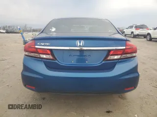 2014 Honda Civic Sedan EX with VIN 19XFB2F83EE084634, listed as a Copart auction lot 46585605 with 97,213 mi miles and Salvage Title. Bid and sale history available at carsss.com. Image 6.