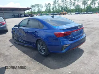2021 Kia Forte GT-Line with VIN 3KPF34AD5ME280232, listed as a IAAI auction lot 42469251 with 33,275 mi miles and . Bid and sale history available at DreamBid. Image 3.