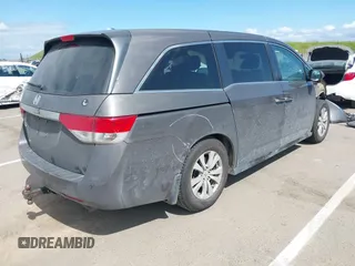 2016 Honda Odyssey EX-L with VIN 5FNRL5H62GB124335, listed as a IAAI auction lot 41910722 with 173,250 mi miles. Bid and sale history available at carsss.com. Image 4.