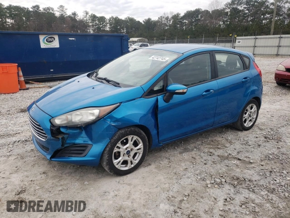 2014 Ford Fiesta SE z VIN 3FADP4EJ3EM232818, wystawiony jako Copart lot #42742745 z przebiegiem 122 987 mil mil oraz Szkoda całkowita • Salvage title. Historia ofert i sprzedaży dostępna na DreamBid. Obrazek 1.