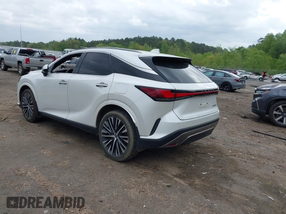 2023 Lexus RX 350 z VIN 2T2BAMBAXPC007570, wystawiony jako IAAI lot #41941157 z przebiegiem 74 026 mil mil oraz . Historia ofert i sprzedaży dostępna na DreamBid. Obrazek 3.