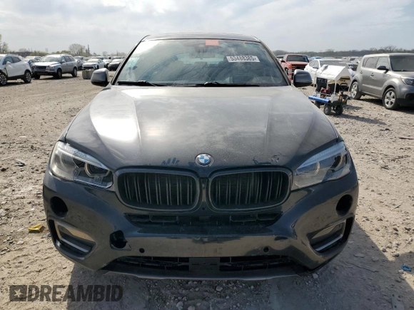 2017 BMW X6 sDrive35i with VIN 5UXKU0C34H0G69209, listed as a Copart auction lot 53488385 with 112,083 mi miles and Clean Title. Bid and sale history available at DreamBid. Image 5.