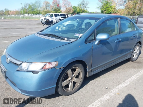 2008 Honda Civic LX with VIN 2HGFA16558H517528, listed as a IAAI auction lot 42153461 with 288,296 mi miles and . Bid and sale history available at DreamBid. Image 2.