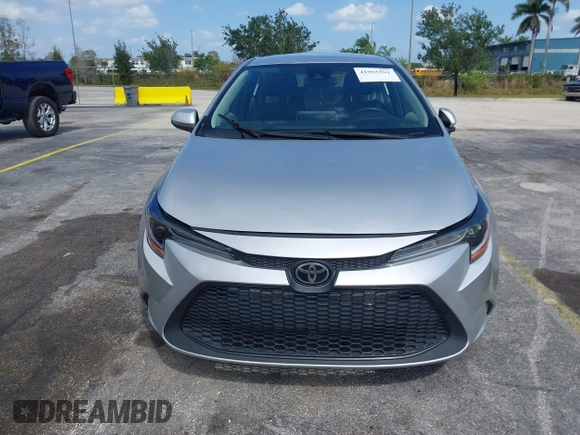 2020 Toyota Corolla LE with VIN JTDEPRAEXLJ023560, listed as a IAAI auction lot 41985501 with 59,529 mi miles. Bid and sale history available at carsss.com. Image 12.
