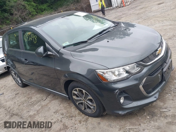 2017 Chevrolet Sonic LT with VIN 1G1JD6SH9H4144741, listed as a IAAI auction lot 42732148 with 142,736 mi miles and . Bid and sale history available at DreamBid. Image 1.