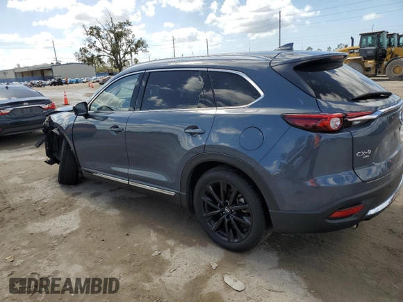 2022 Mazda CX-9 Grand Touring with VIN JM3TCBDY8N0621209, listed as a Copart auction lot 76873744 with 24,339 mi miles and Salvage Title. Bid and sale history available at carsss.com. Image 2.