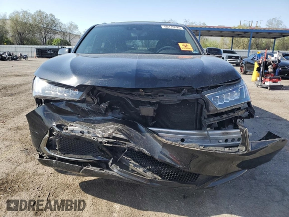 2019 Acura MDX Technology with VIN 5J8YD4H05KL011873, listed as a Copart auction lot 60115525 with 47,025 mi miles and Salvage title. Bid and sale history available at DreamBid. Image 5.