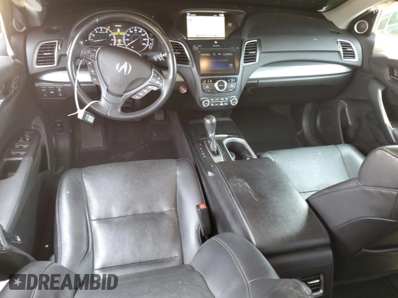 2016 Acura RDX Advance with VIN 5J8TB4H71GL018663, listed as a Copart auction lot 59438725 with 156,167 mi miles and Salvage title. Bid and sale history available at DreamBid. Image 8.