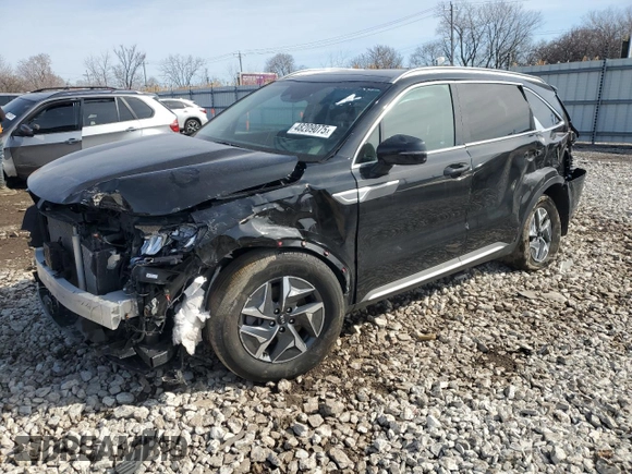 2021 Kia Sorento EX with VIN KNDRH4LG2M5033557, listed as a Copart auction lot 48209075 with 57,705 mi miles and Salvage title. Bid and sale history available at DreamBid. Image 1.
