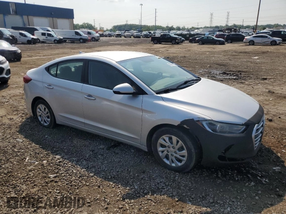 2017 Hyundai Elantra SE with VIN KMHD74LF5HU109526, listed as a Copart auction lot 63846475 with 125,035 mi miles and Clean title. Bid and sale history available at DreamBid. Image 4.